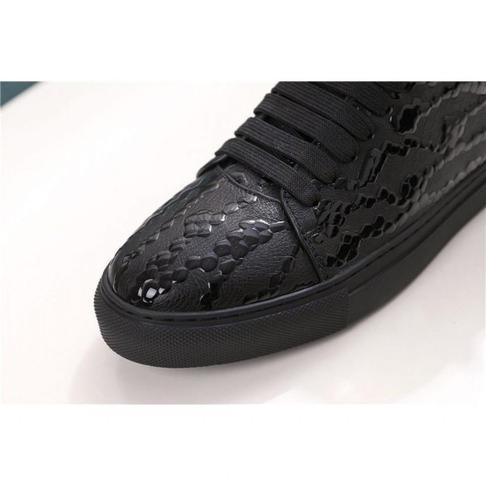 Baskets Montantes Exotica Pour Hommes - Noir