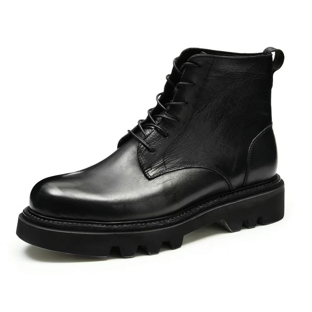 Bottes Pour Hommes Basiques Cheville Chic