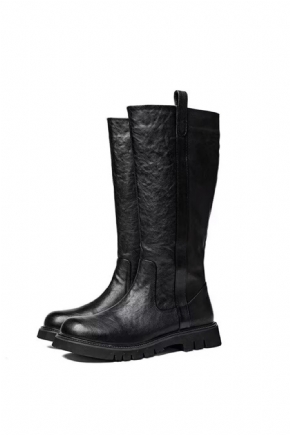 Bottes Pour Hommes Bottines Cuir