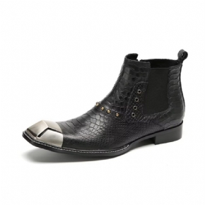 Bottes Pour Hommes Bottines Cuir Vache Exquises