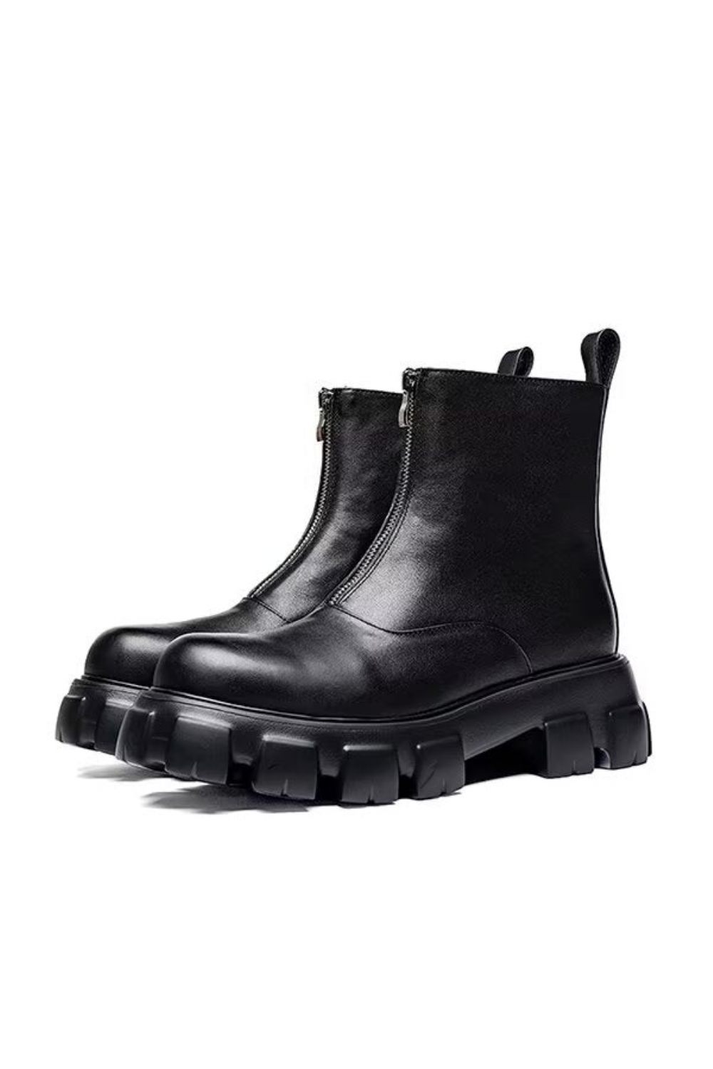 Bottes Pour Hommes Bottines Hautes Cuir