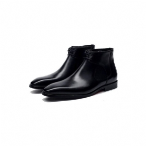 Bottes Pour Hommes Bottines À Lacets Cuir