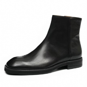 Bottes Pour Hommes Bottines Lisses