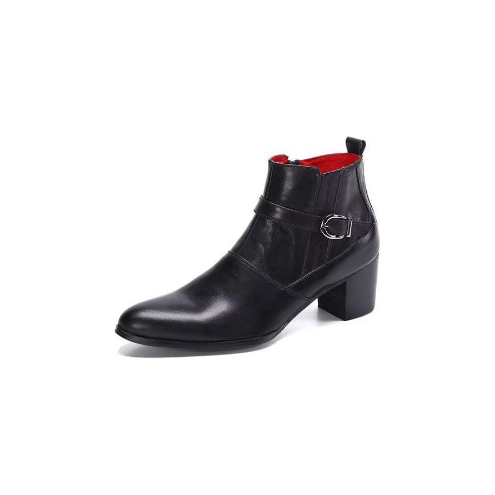 Bottes Pour Hommes Bottines Power Cuir Chic