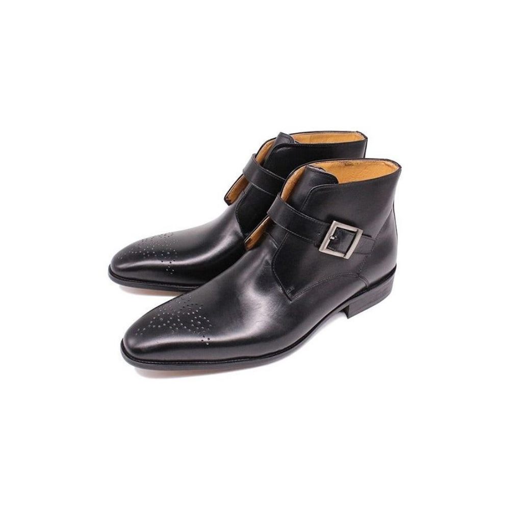 Bottes Pour Hommes Formelles Cuir Exotique