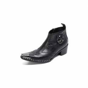 Bottes Pour Hommes Habillées Chic Cuir