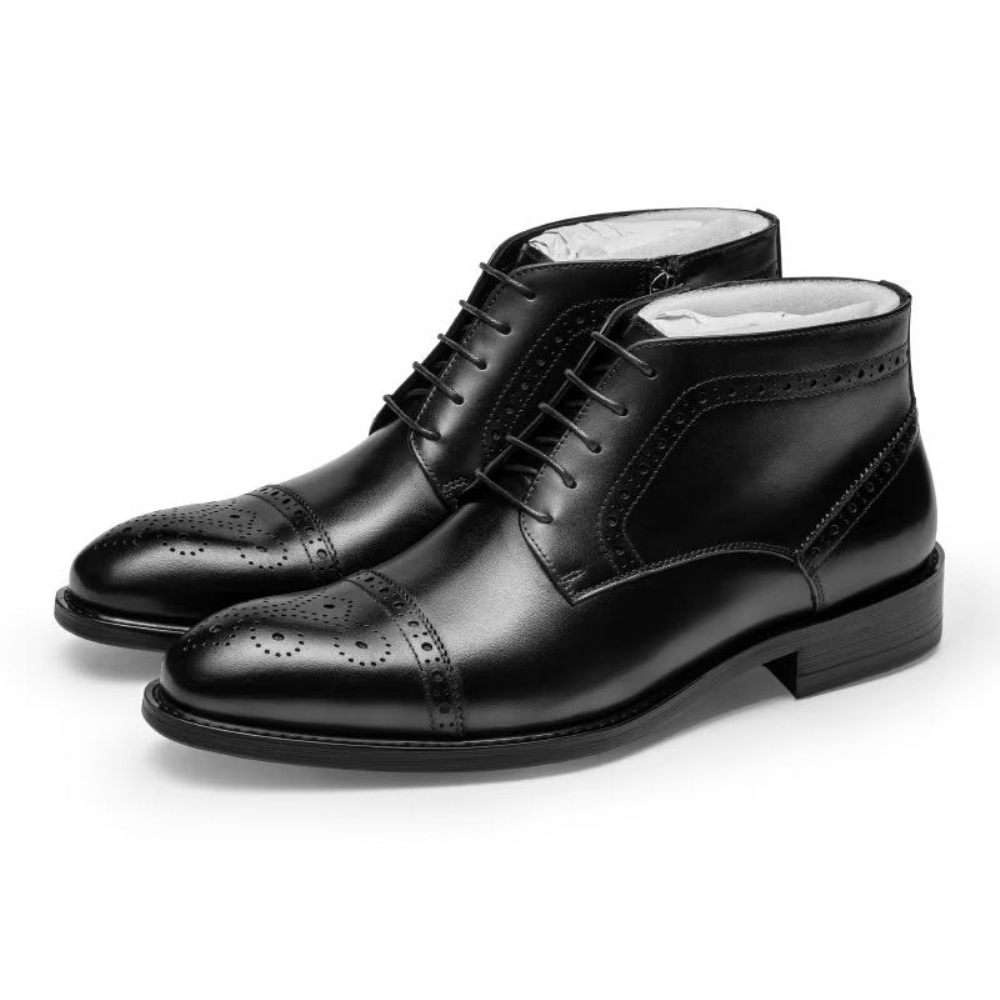 Bottes Pour Hommes Habillées Élégantes - Noir