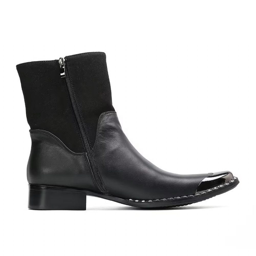 Bottes Pour Hommes Habillées Élégantes - Noir