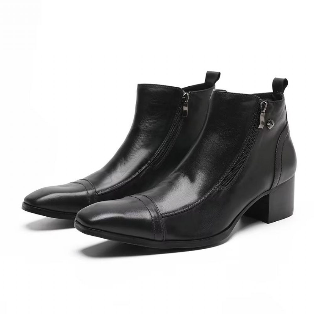 Bottes Pour Hommes Habillées Élégantes - Noir