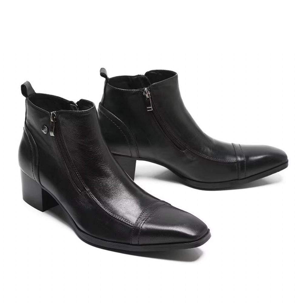 Bottes Pour Hommes Habillées Élégantes - Noir