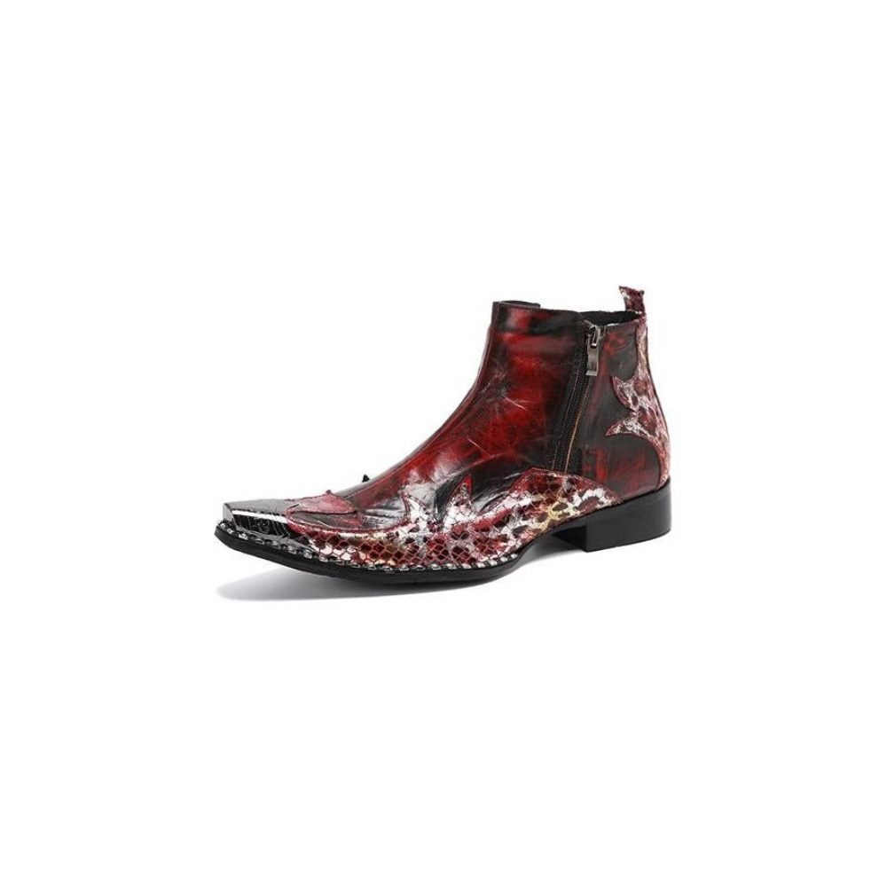 Bottes Pour Hommes Habillées Exotiques Flashy