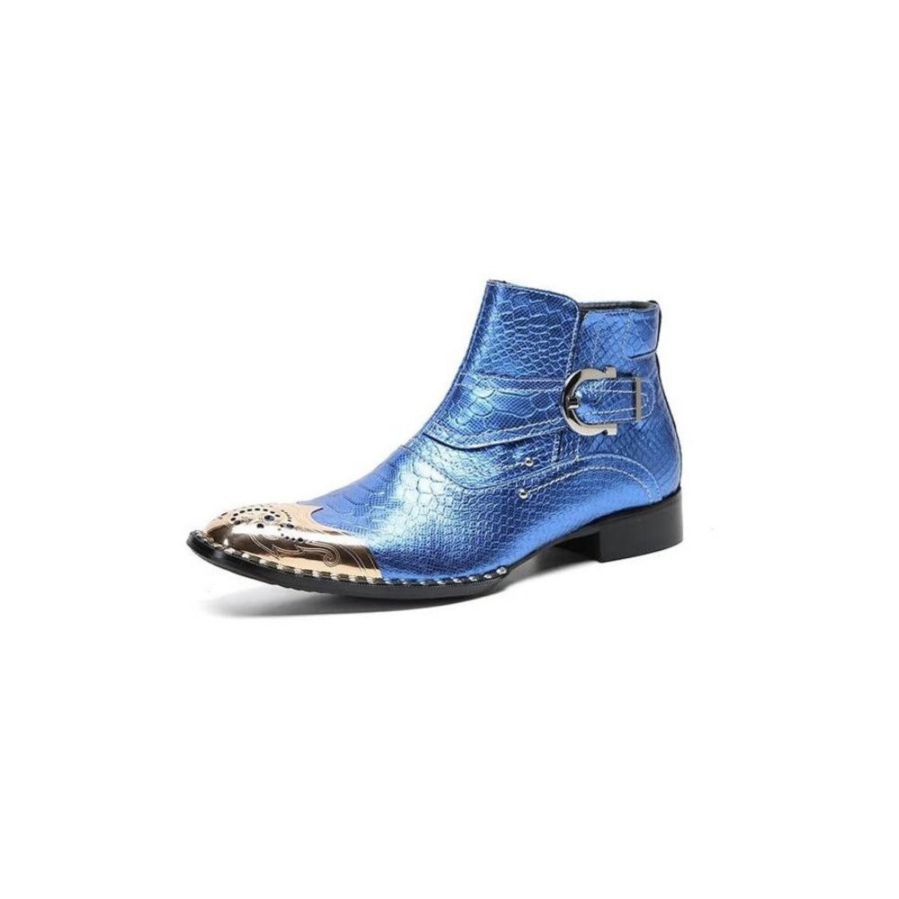 Bottes Pour Hommes Habillées Luxe - Bleu