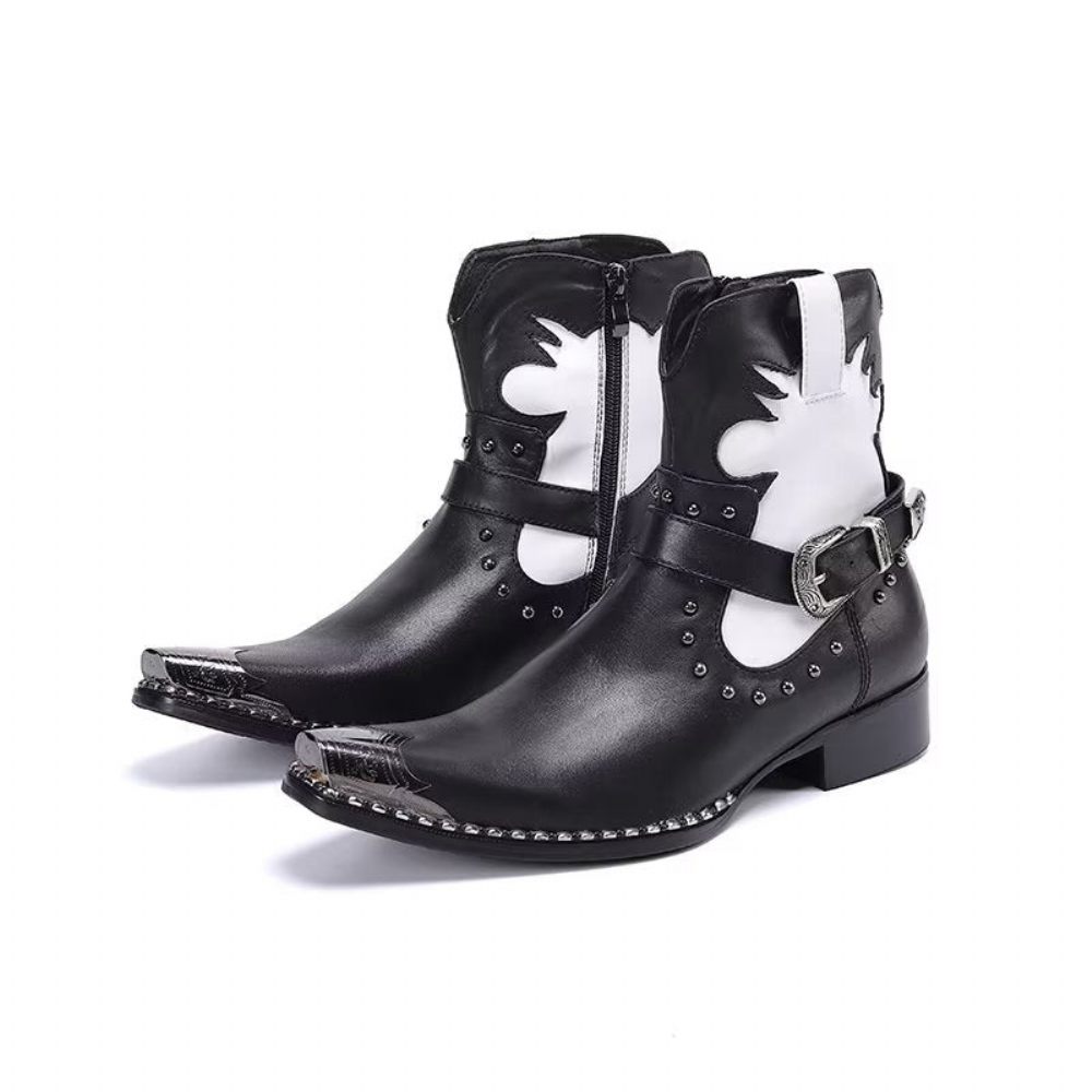 Bottes Pour Hommes Habillées Tendance - Noir