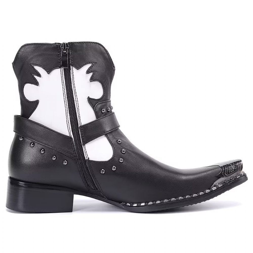 Bottes Pour Hommes Habillées Tendance - Noir