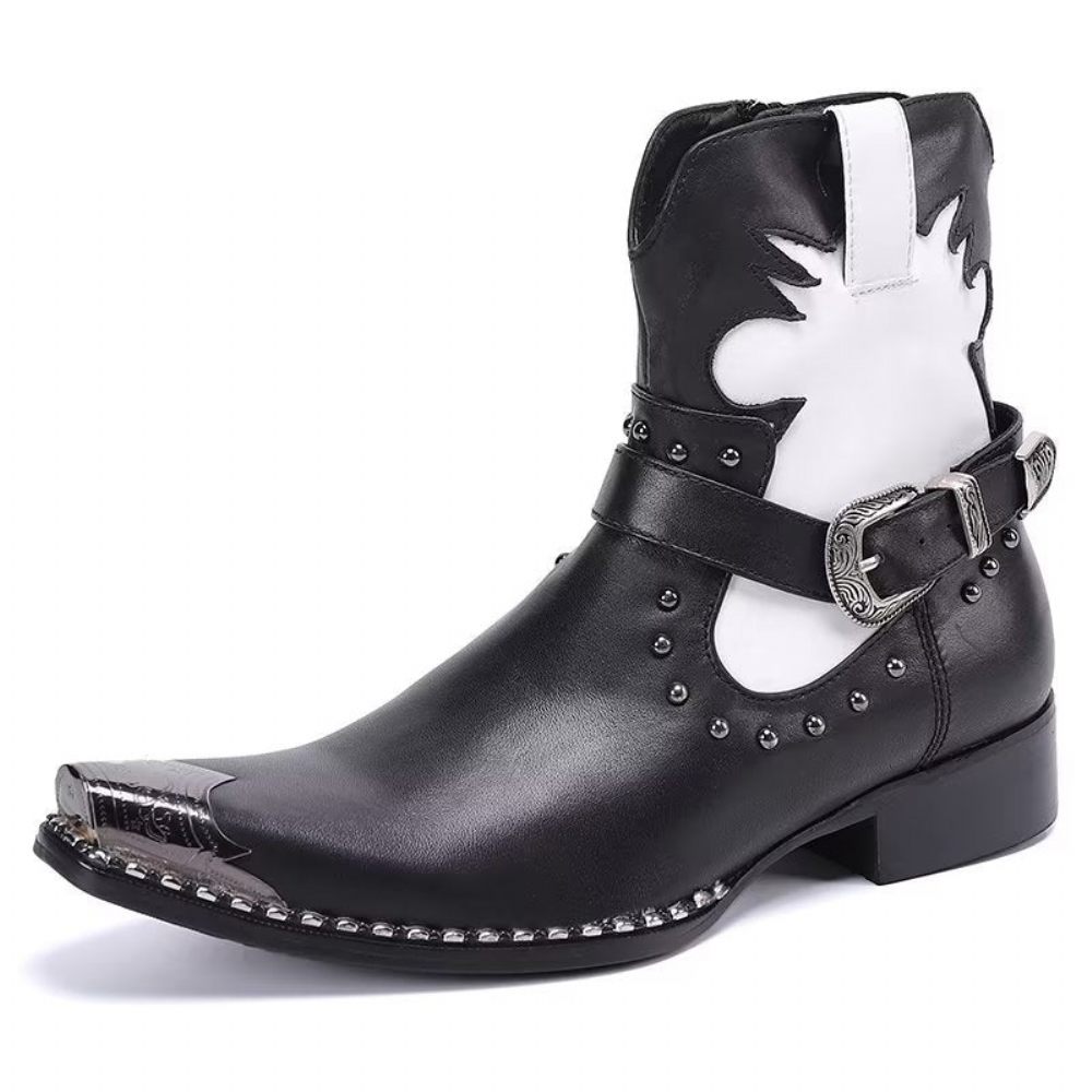 Bottes Pour Hommes Habillées Tendance - Noir