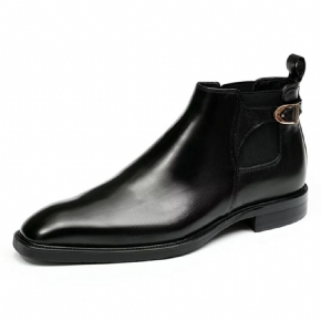 Bottes Pour Hommes Leisure Chic Bottines Cuir Vache