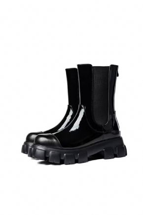 Bottes Pour Hommes Trendsetter Cuir Vache À Bout Rond