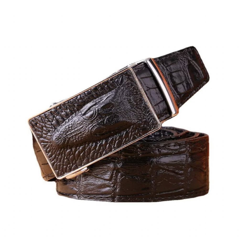 Ceintures Pour Hommes Ceinture Automatique Patchwork Exotique