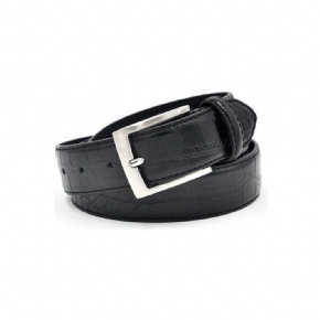 Ceintures Pour Hommes Ceinture Cuir Texturé Luxe Alligator