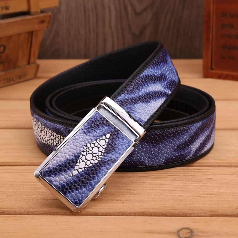 Ceintures Pour Hommes Ceinture Tendance Avant-gardiste - Bleu