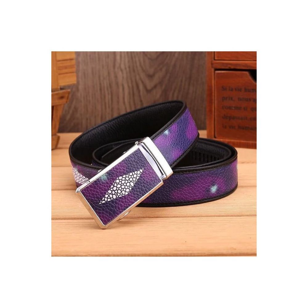 Ceintures Pour Hommes Ceinture Tendance Avant-gardiste - Violet