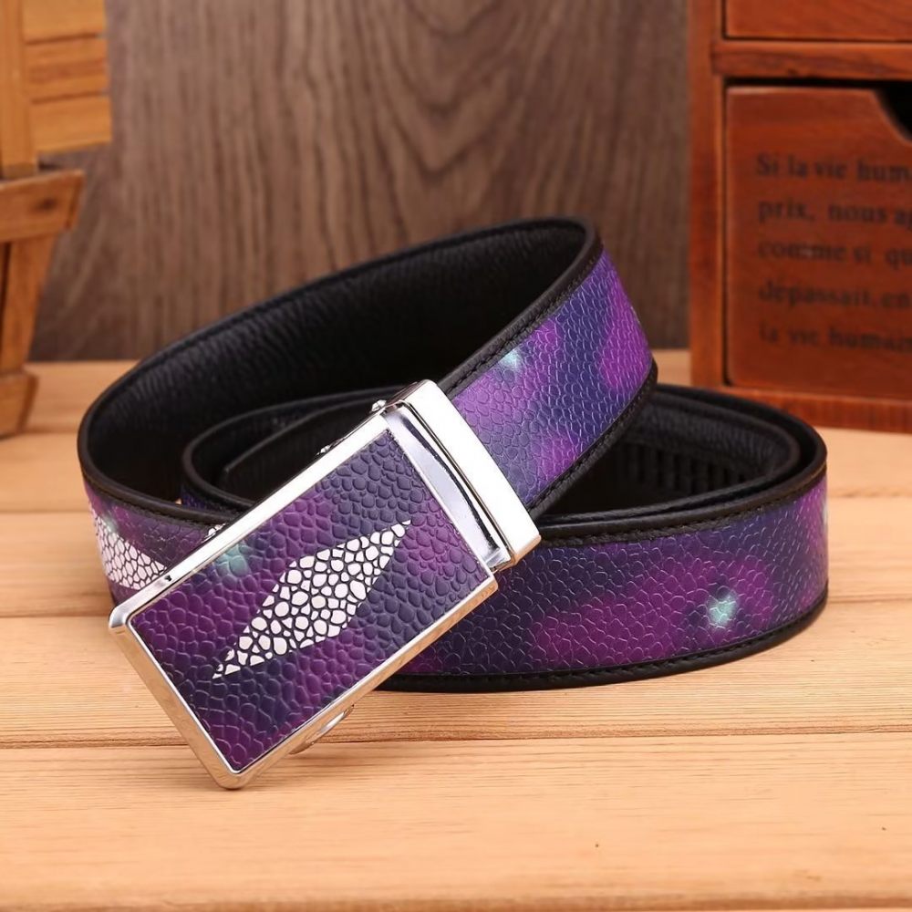 Ceintures Pour Hommes Ceinture Tendance Avant-gardiste - Violet