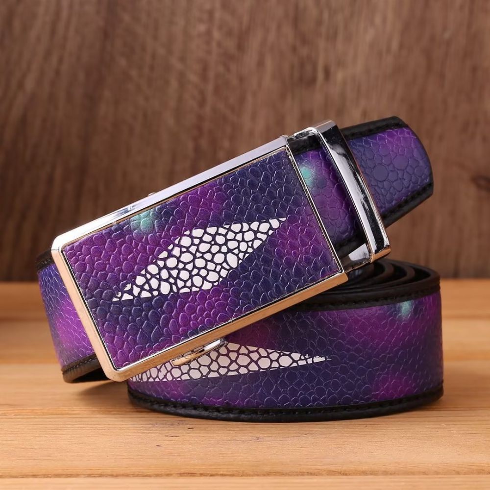 Ceintures Pour Hommes Ceinture Tendance Avant-gardiste - Violet