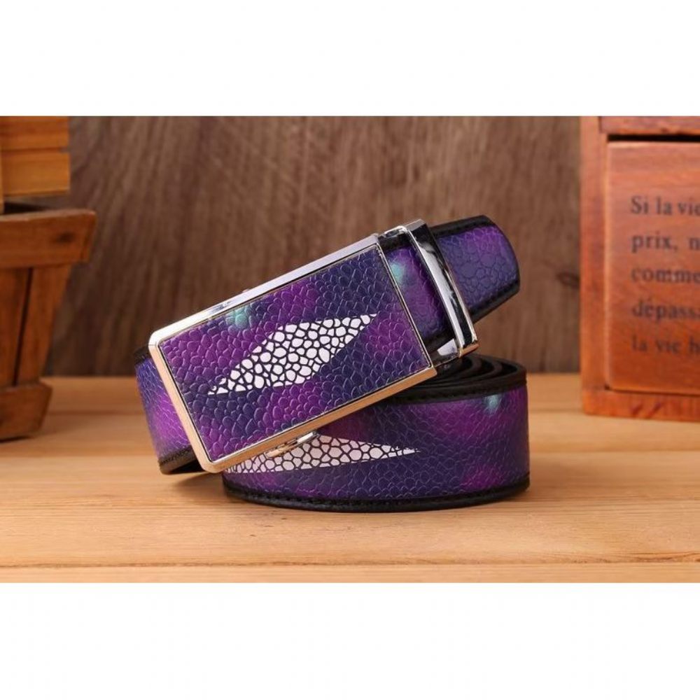 Ceintures Pour Hommes Ceinture Tendance Avant-gardiste - Violet