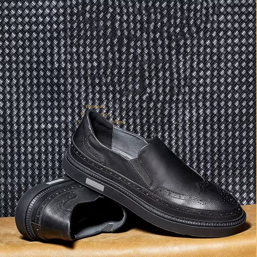 Chaussures Décontractées Pour Hommes - Noir