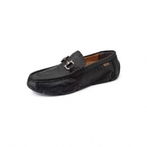 Chaussures Décontractées Pour Hommes Cuir Vache Chics