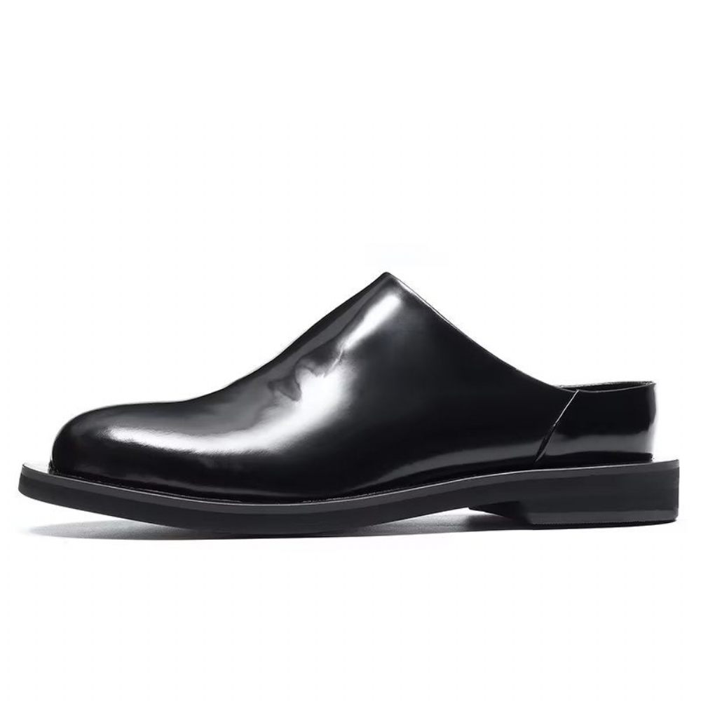 Chaussures Décontractées Pour Hommes Slip-ons Exotiques - Noir