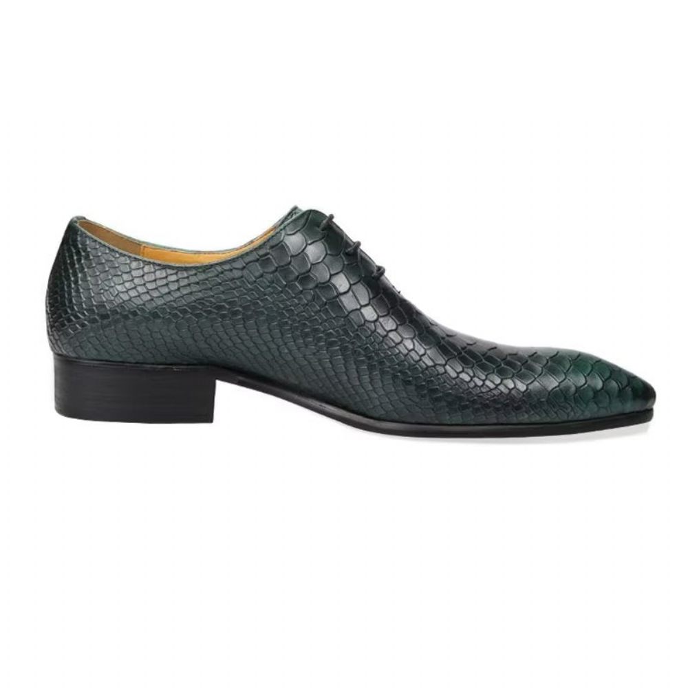 Chaussures Formelles Pour Hommes Brogues Mariage - Vert