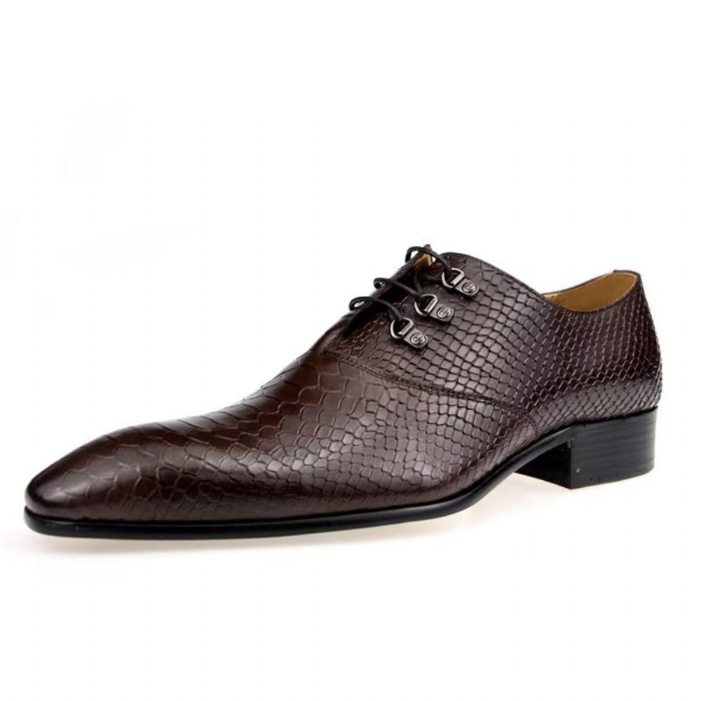 Chaussures Formelles Pour Hommes Brogues Mariage - Rouge