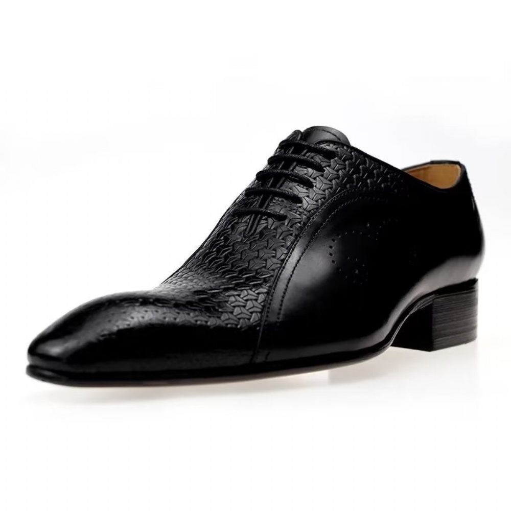 Chaussures Formelles Pour Hommes Brogues Mariage Chics - Noir