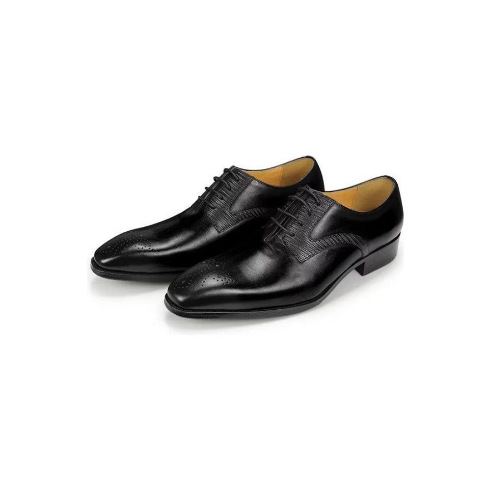 Chaussures Formelles Pour Hommes Brogues Mariage Élégantes