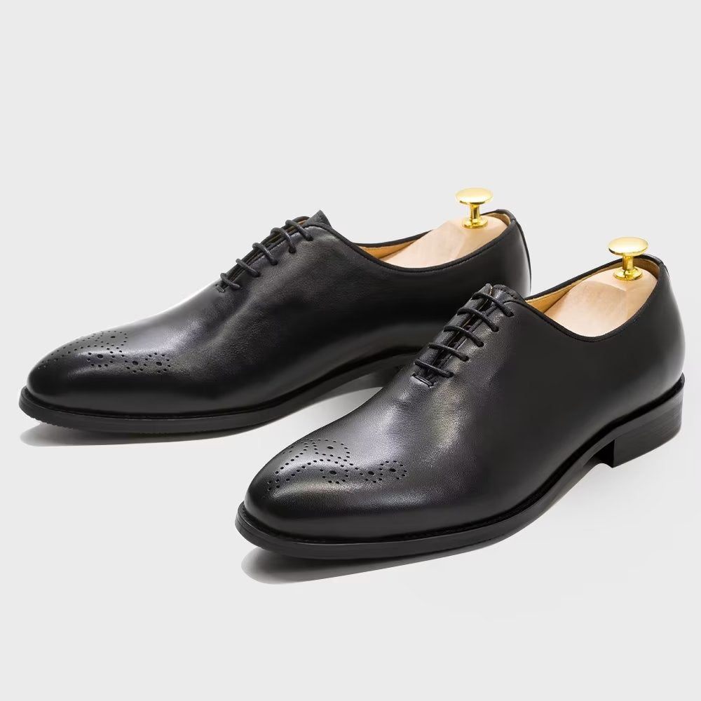 Chaussures Formelles Pour Hommes Cuir Exquis