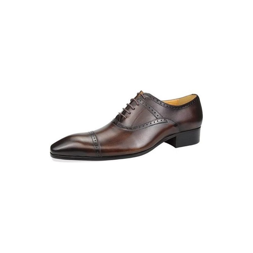 Chaussures Formelles Pour Hommes Deluxe Oxford Lavishnuptial Brogues