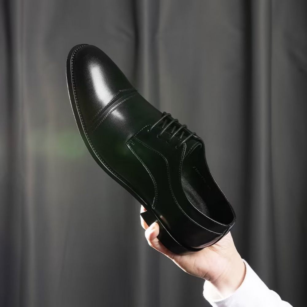 Chaussures Formelles Pour Hommes Derbies Chics Habillées - Noir