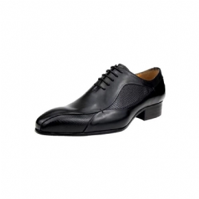 Chaussures Formelles Pour Hommes Élégantes Cuir Oxford Brogue Nuptial