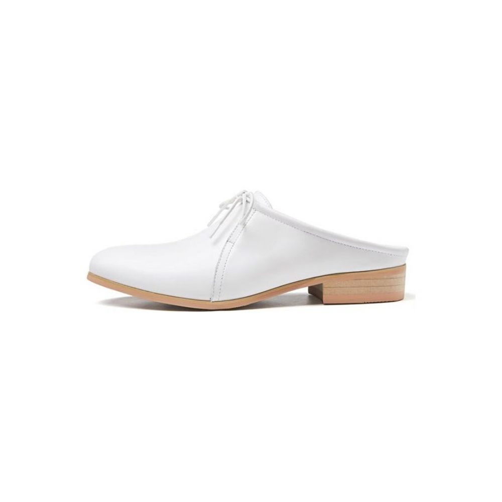 Chaussures Formelles Pour Hommes Habillées À Bout Pointu Relief Modish - Blanc