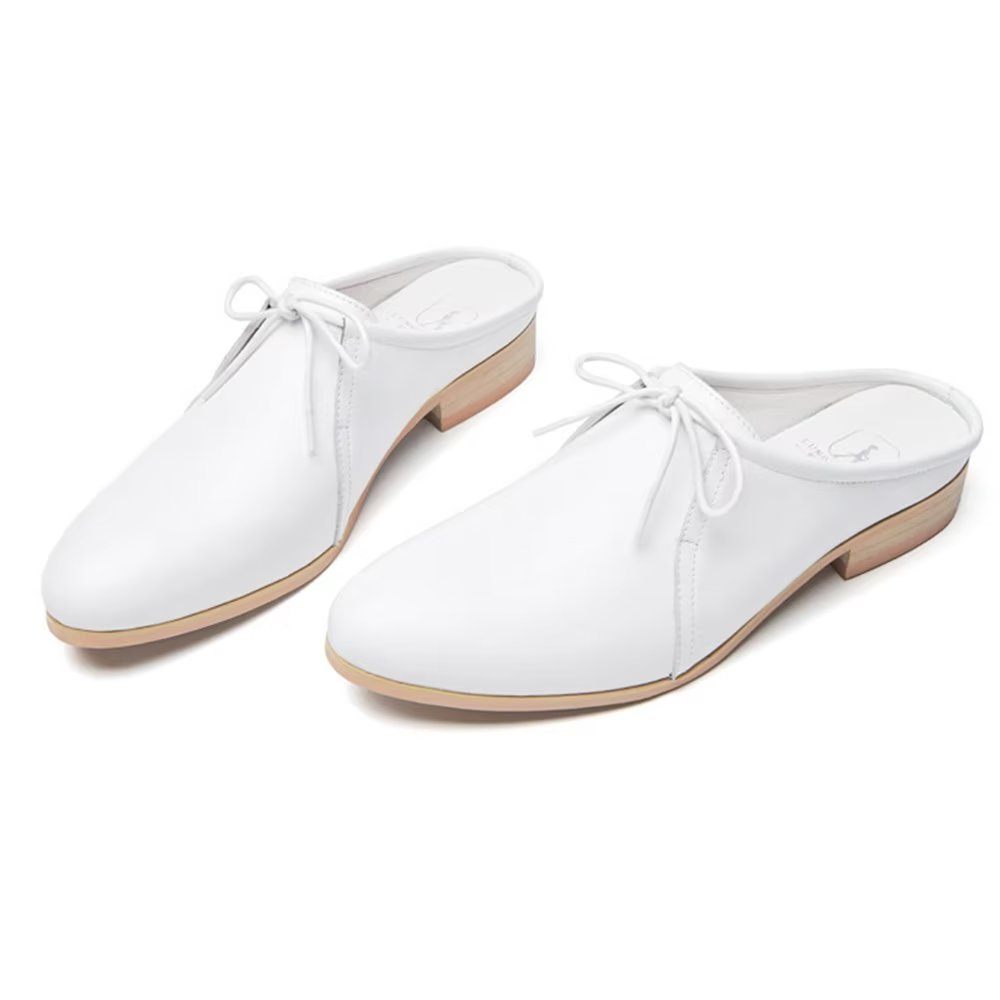 Chaussures Formelles Pour Hommes Habillées À Bout Pointu Relief Modish - Blanc