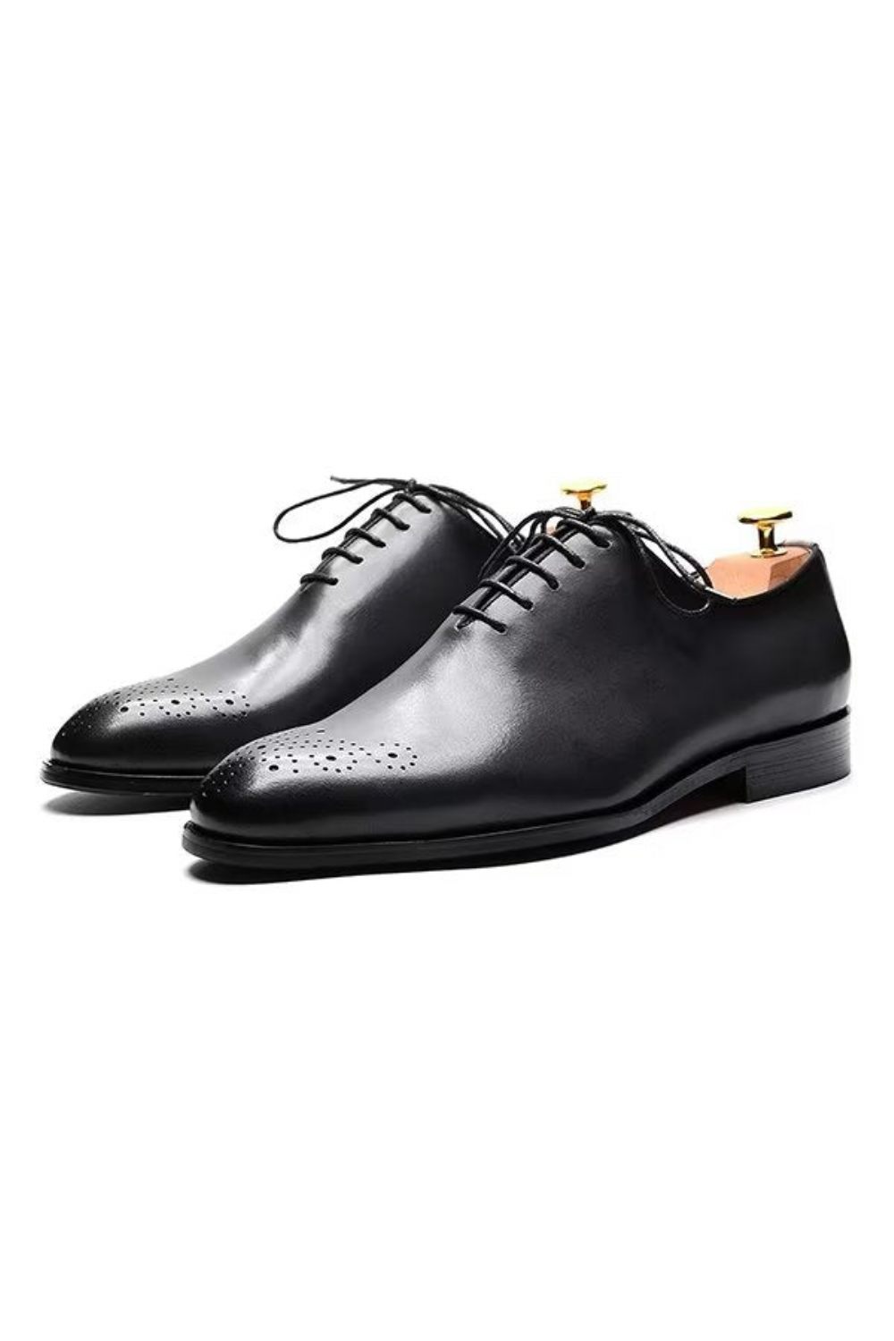 Chaussures Formelles Pour Hommes Habillées Cuir À Charme Métropolitain - Gris