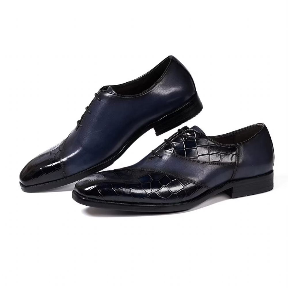 Chaussures Formelles Pour Hommes Habillées Cuir Classic Poise - Noir