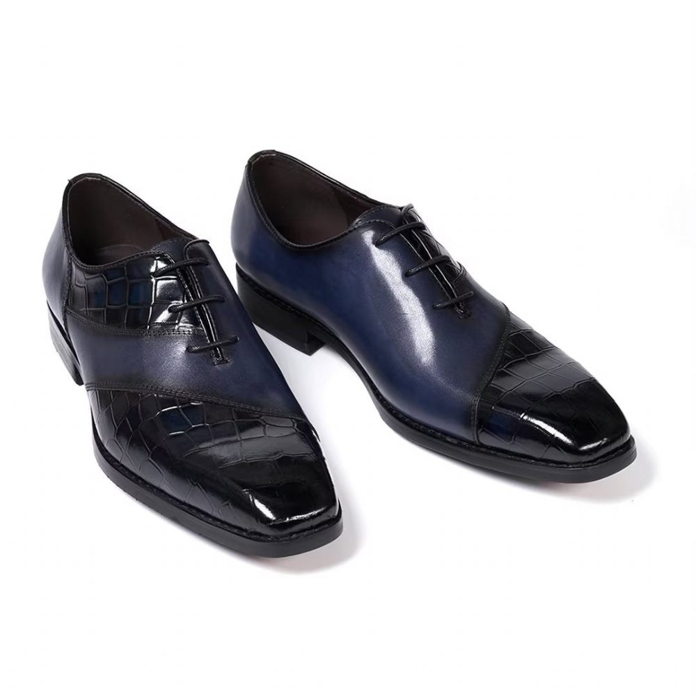 Chaussures Formelles Pour Hommes Habillées Cuir Classic Poise - Noir