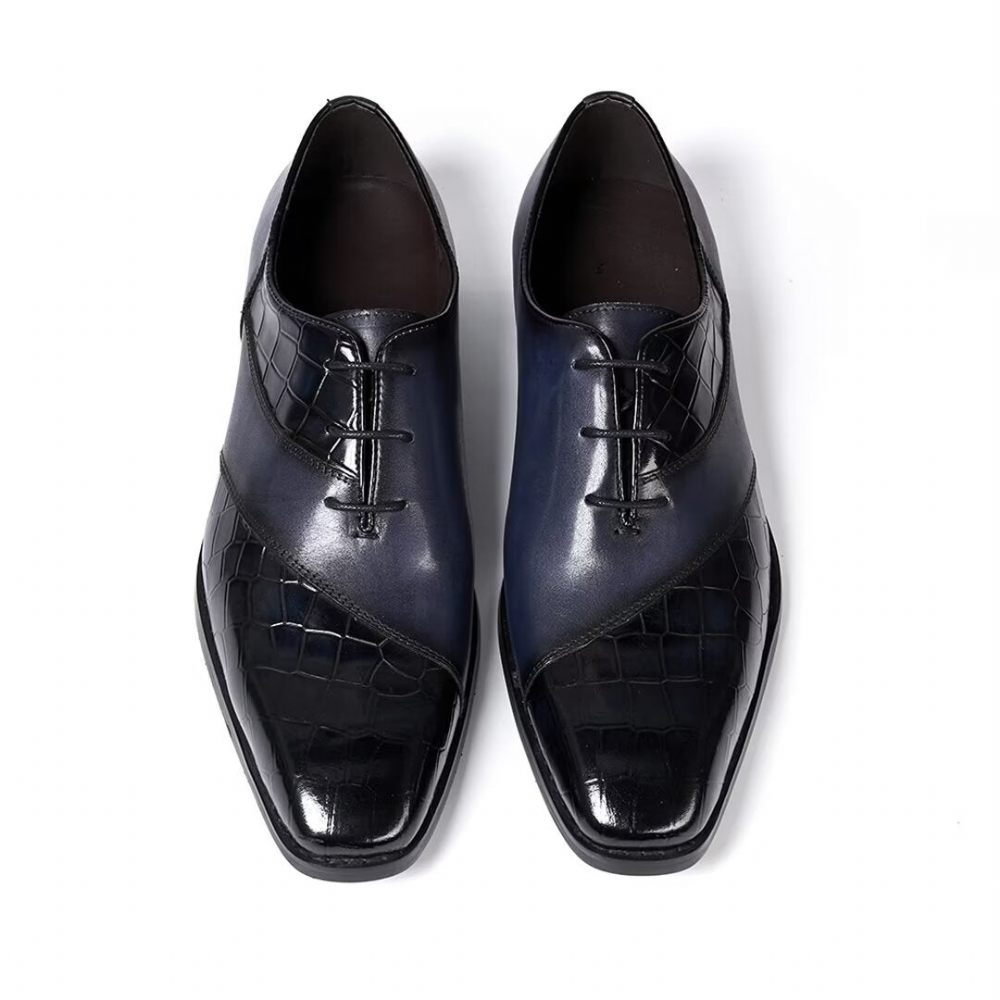 Chaussures Formelles Pour Hommes Habillées Cuir Classic Poise - Noir