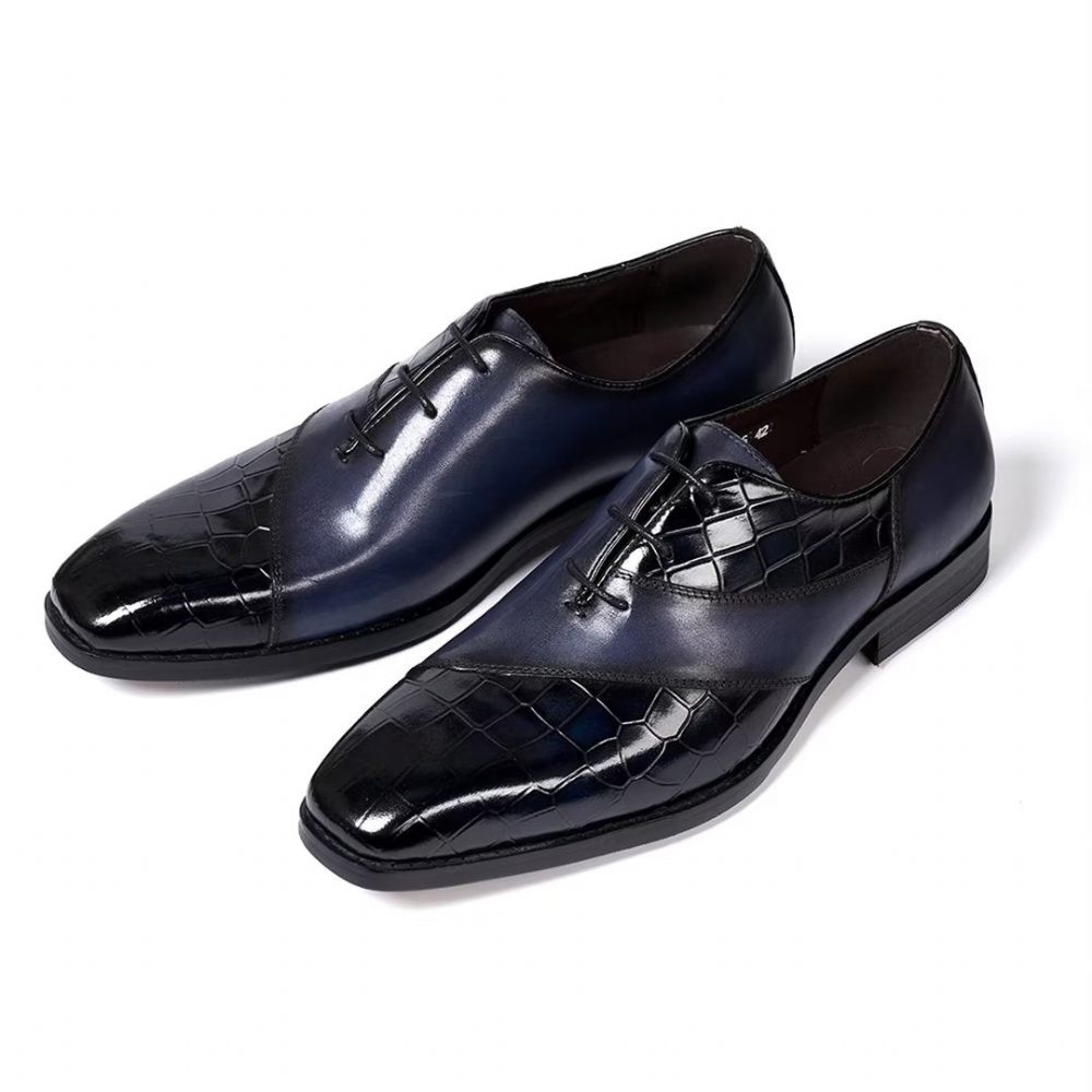 Chaussures Formelles Pour Hommes Habillées Cuir Classic Poise - Noir