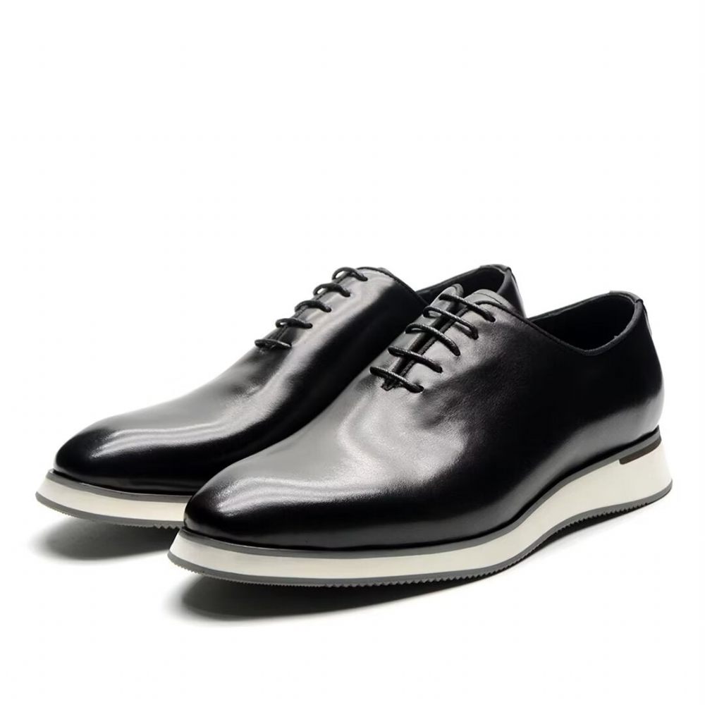 Chaussures Formelles Pour Hommes Habillées Cuir Classiques Raffinées