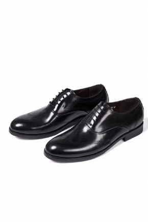 Chaussures Formelles Pour Hommes Habillées Cuir Dapper Classiques