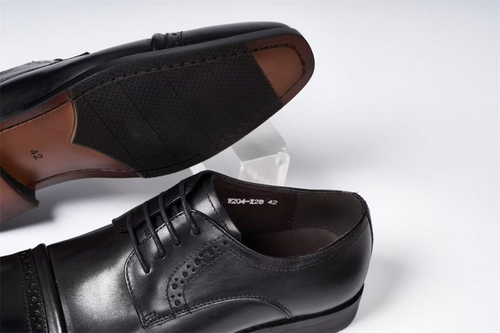 Chaussures Formelles Pour Hommes Habillées Cuir Executive Appeal - Noir