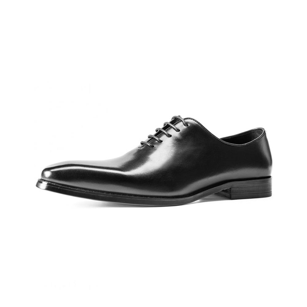 Chaussures Formelles Pour Hommes Habillées Cuir Exotique - Noir